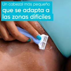 Coffret Nécessaire + Venus Máquina de Barbear e Recargas Zona Íntima + Suporte