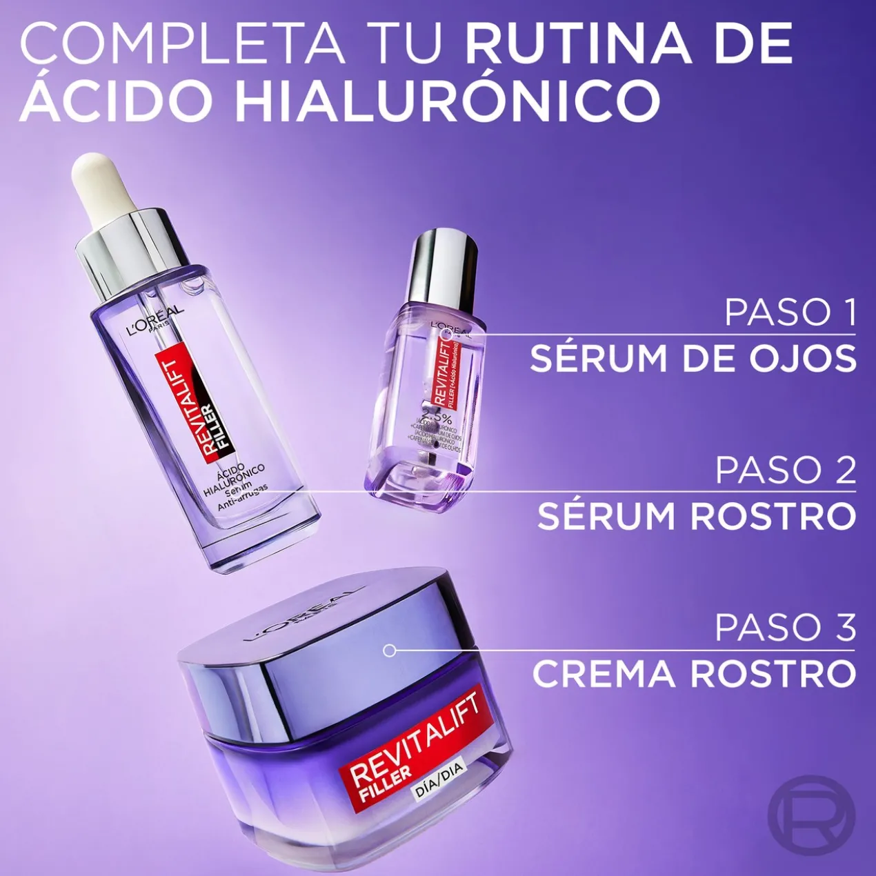 Coffret Revitalift Filler Sérum + Creme de Dia SPF 50
