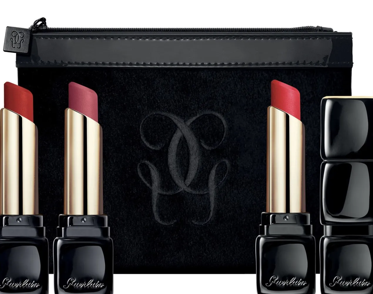 Coffret Trio Kiss Kiss Tender Matte + Nécessaire
