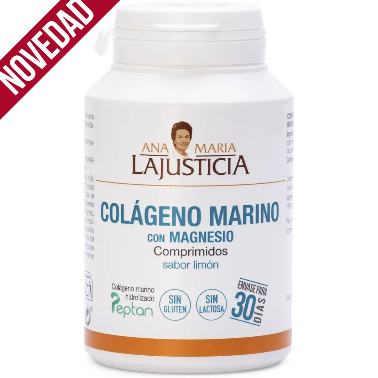 Colagénio Marinho com Magnésio Sabor Limão