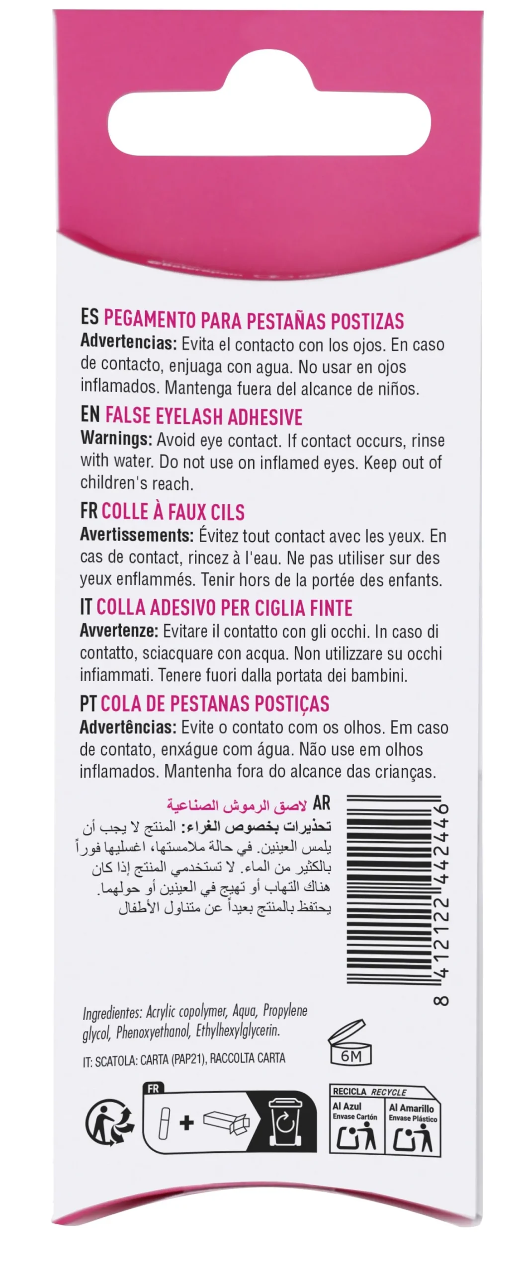 Cola para Pestanas Postiças com Pincel