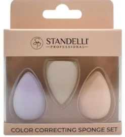 Color Correcting Sponge Set Esponjas de Maquilhagem