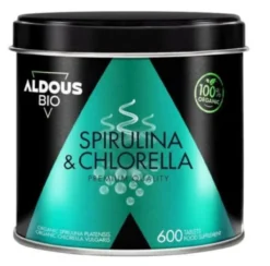 Comprimidos Espirulina e Chlorella