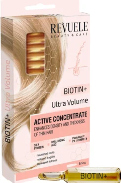 Concentrado Ativo para Cabelo Biotin+ Ampolas