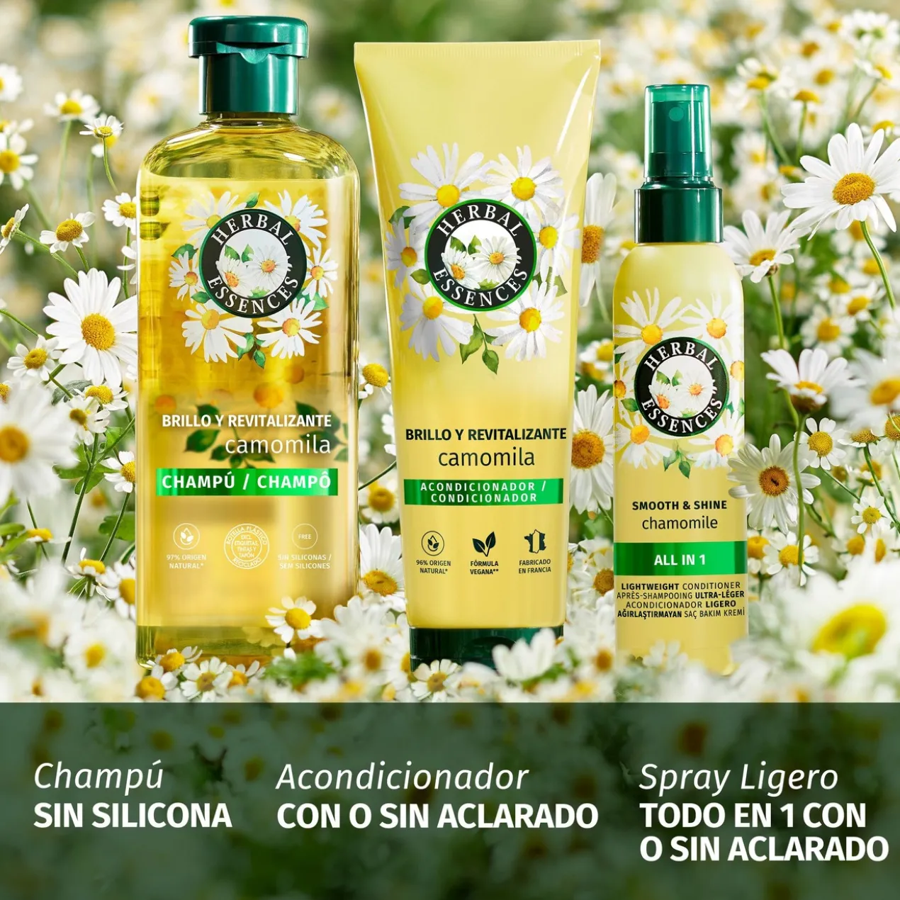 Condicionador Brilho & Revitalização com Camomila