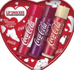 Conjunto Bálsamos Labiais Coca-Cola Heart