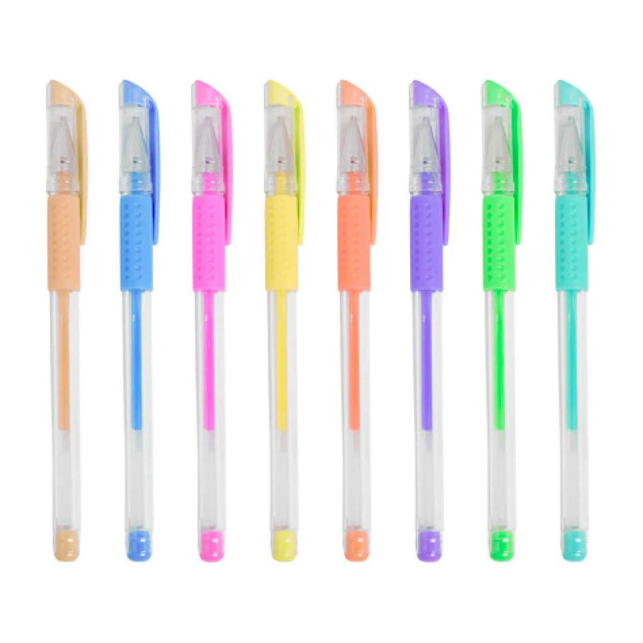 Conjunto 8 Canetas Gel de Cores Pastel