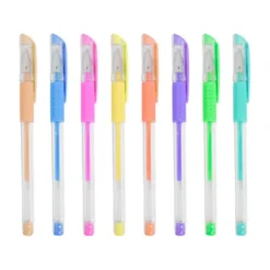 Conjunto 8 Canetas Gel de Cores Pastel