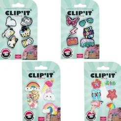 Conjunto 6 Charms Clip'It