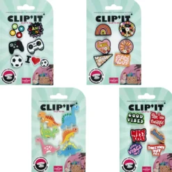 Conjunto 6 Charms Clip'It