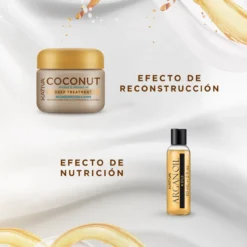 Conjunto Coconut & Argan Oil Hair Cocktail Nutri-Reconstrução