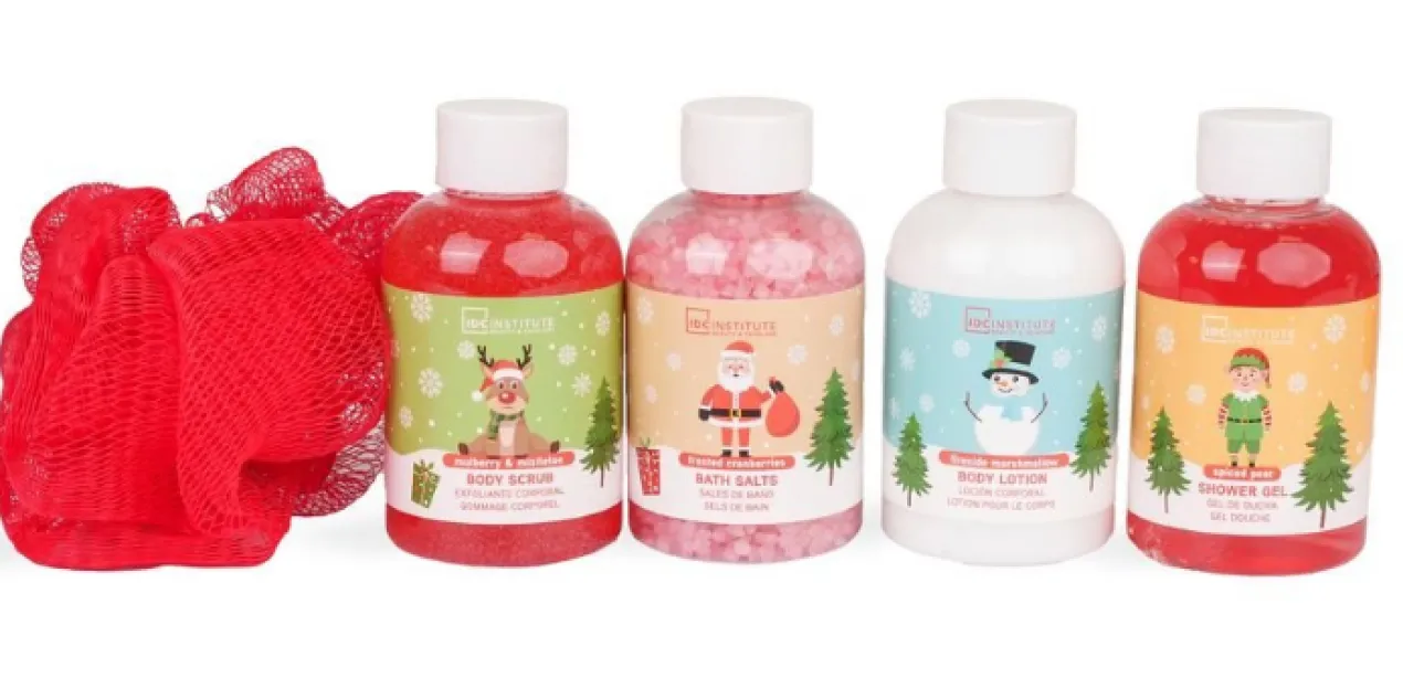 Conjunto de Banho de Natal Carrossel