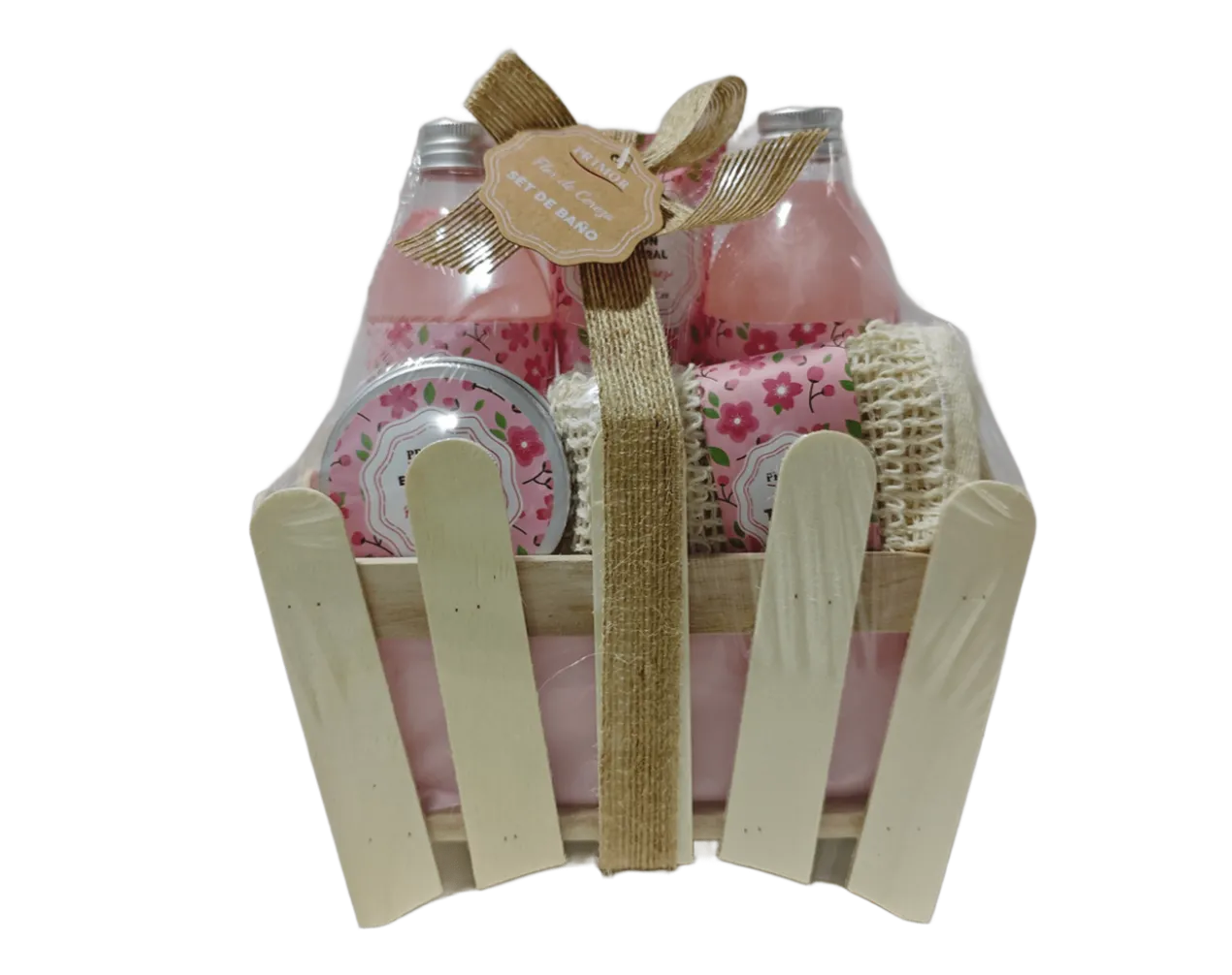 Conjunto de Banho 5 Peças Flor de Cerejeira