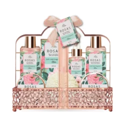 Conjunto de Banho Rosas