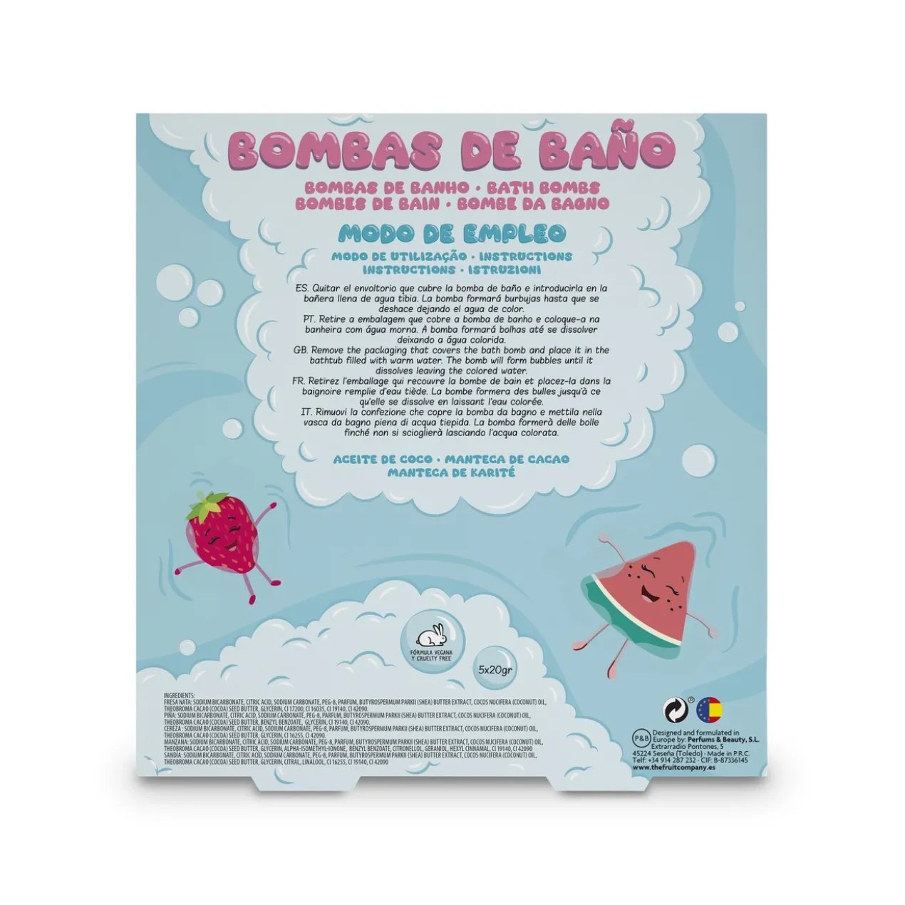 Conjunto de Bombas de Banho