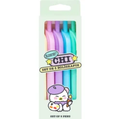 Conjunto de 5 Canetas