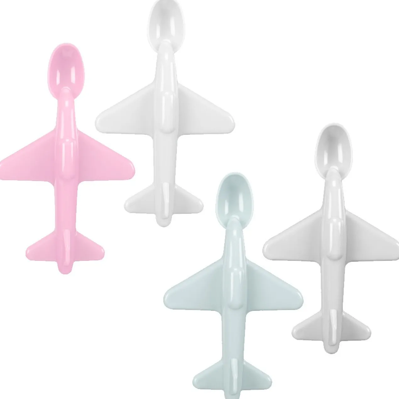 Conjunto de 2 Colheres Avião