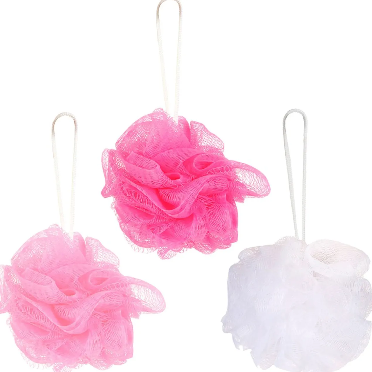 Conjunto de 3 Esponjas de Duche
