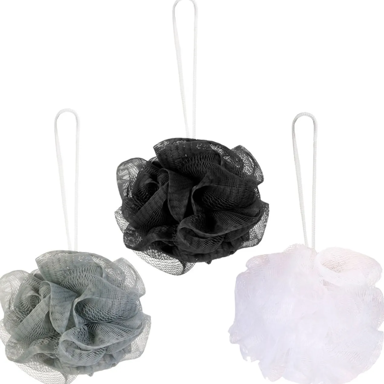 Conjunto de 3 Esponjas de Duche