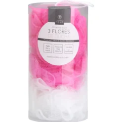 Conjunto de 3 Esponjas de Duche