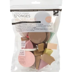 Conjunto de Esponjas de Maquilhagem Compactas e Práticas