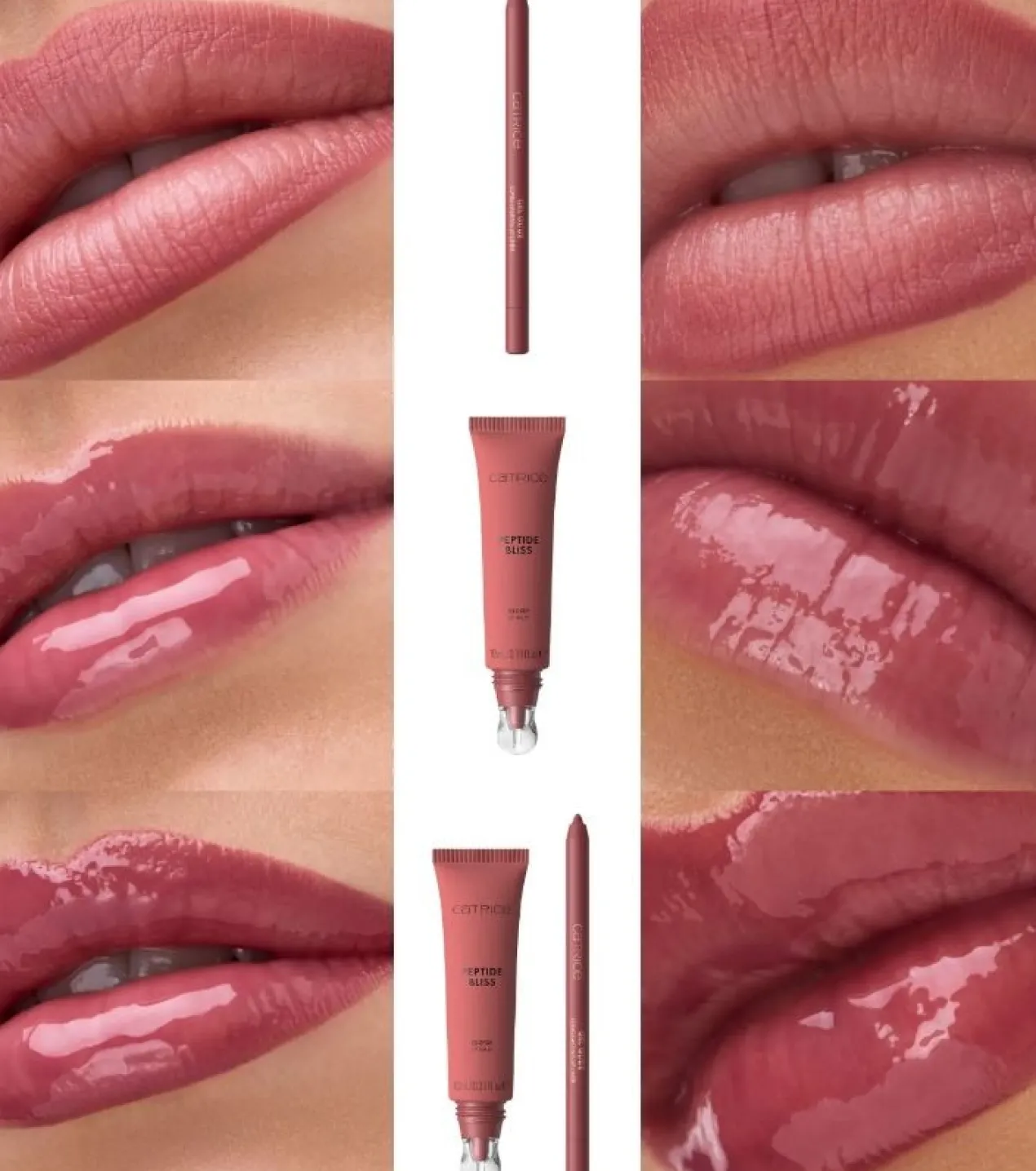Conjunto De Lábios The Gloss Collective 01 Gloss The Line!