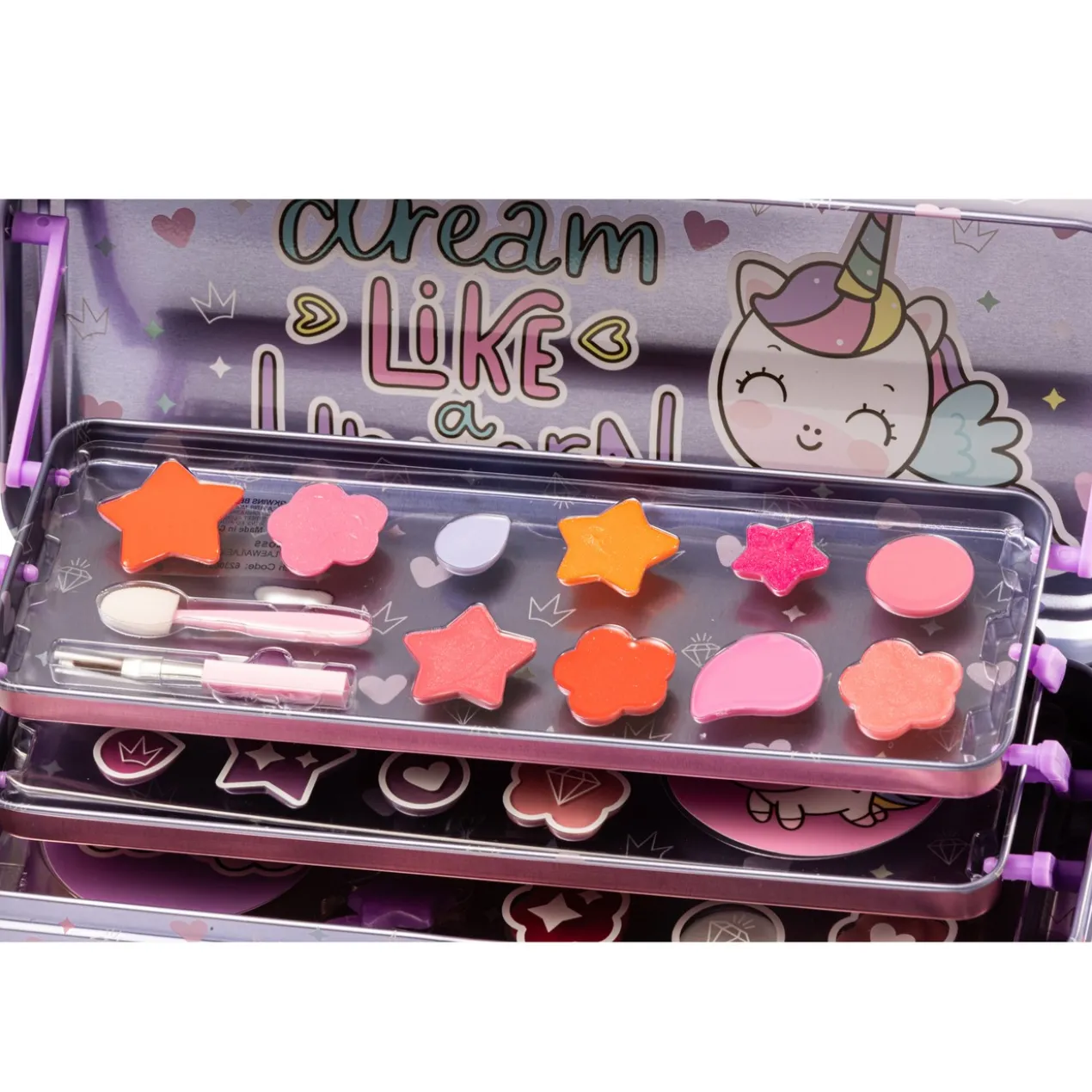 Conjunto de Maquilhagem Infantil Color Tin