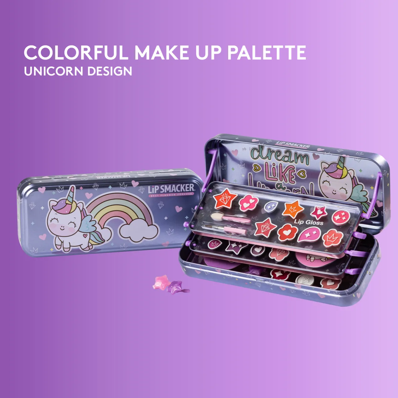 Conjunto de Maquilhagem Infantil Color Tin