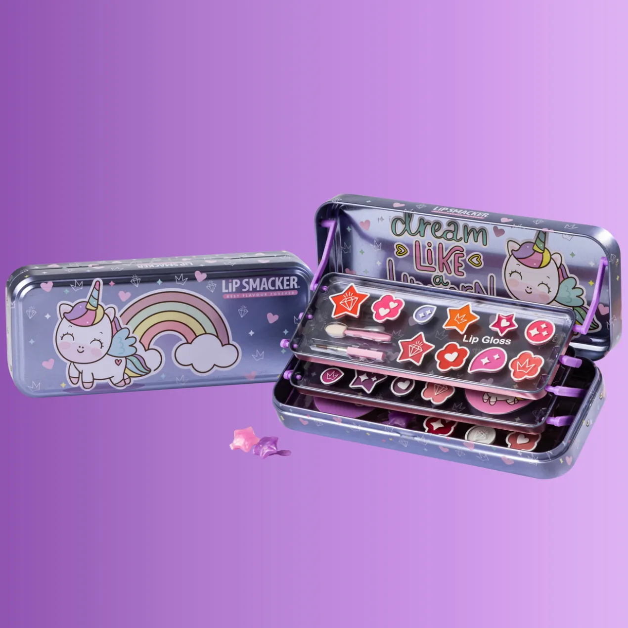 Conjunto de Maquilhagem Infantil Color Tin