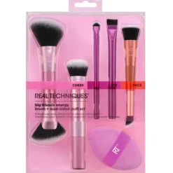 Conjunto De Pincéis Big Blends Energy + Esponja