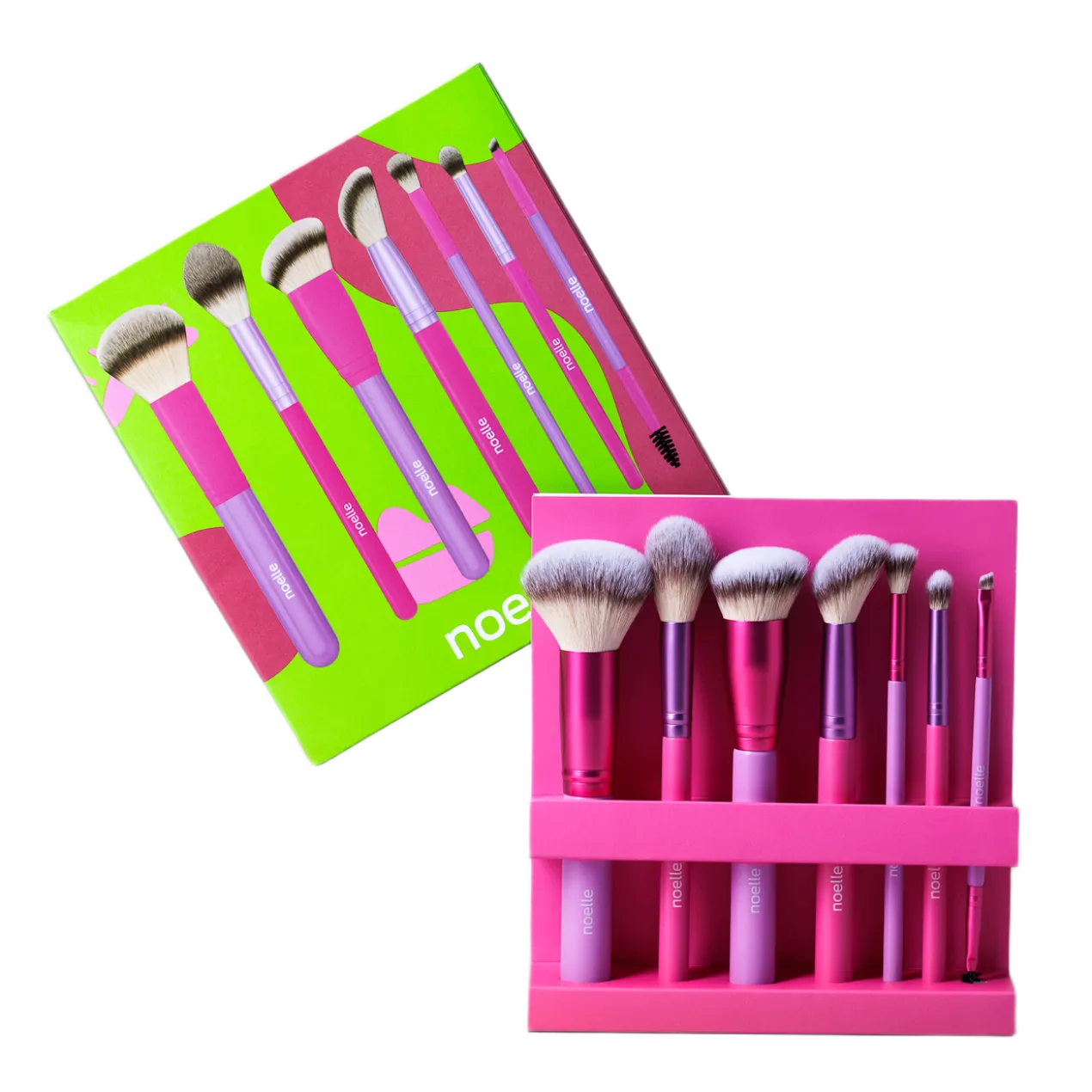 Conjunto de Pincéis de Maquilhagem 7/1 Candy