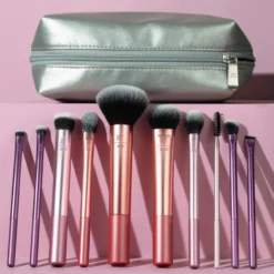 Conjunto de Pincéis e Acessórios