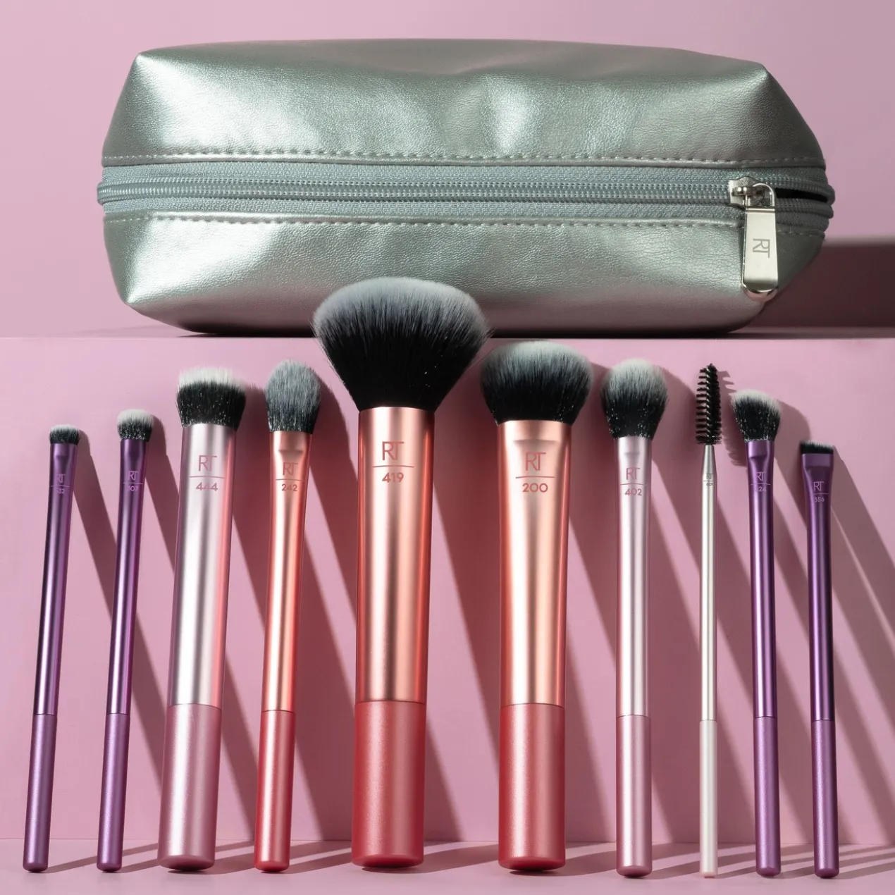 Conjunto de Pincéis e Acessórios