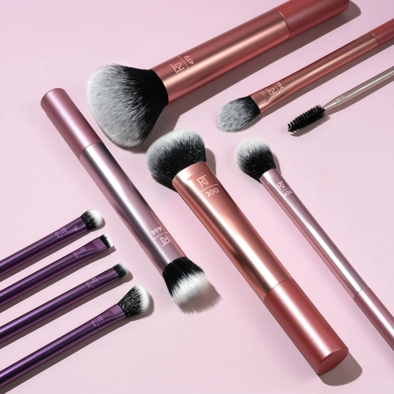 Conjunto de Pincéis e Acessórios