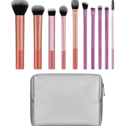 Conjunto de Pincéis e Acessórios