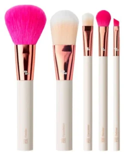 Conjunto de 5 Pincéis Olhos e Rosto