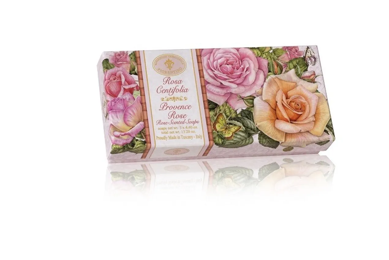 Conjunto de Sabonetes Brunelleschi Rose