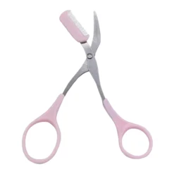 Conjunto de tesoura e pente para sobrancelhas
