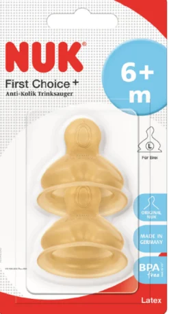 Conjunto de Tetinas Látex Anticólicas