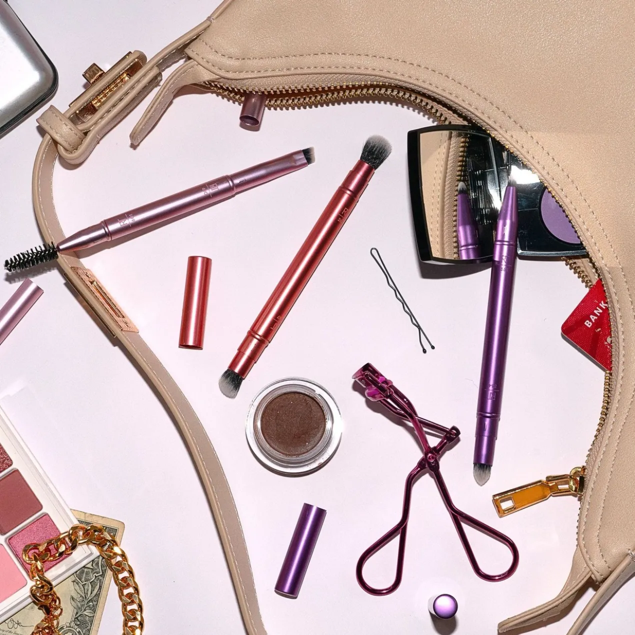 Conjunto Double Time Brush + Revirador de Pestanas