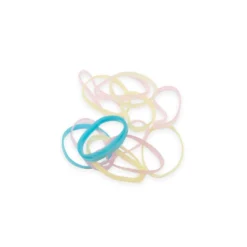 Conjunto Elásticos Silicone Multicolor