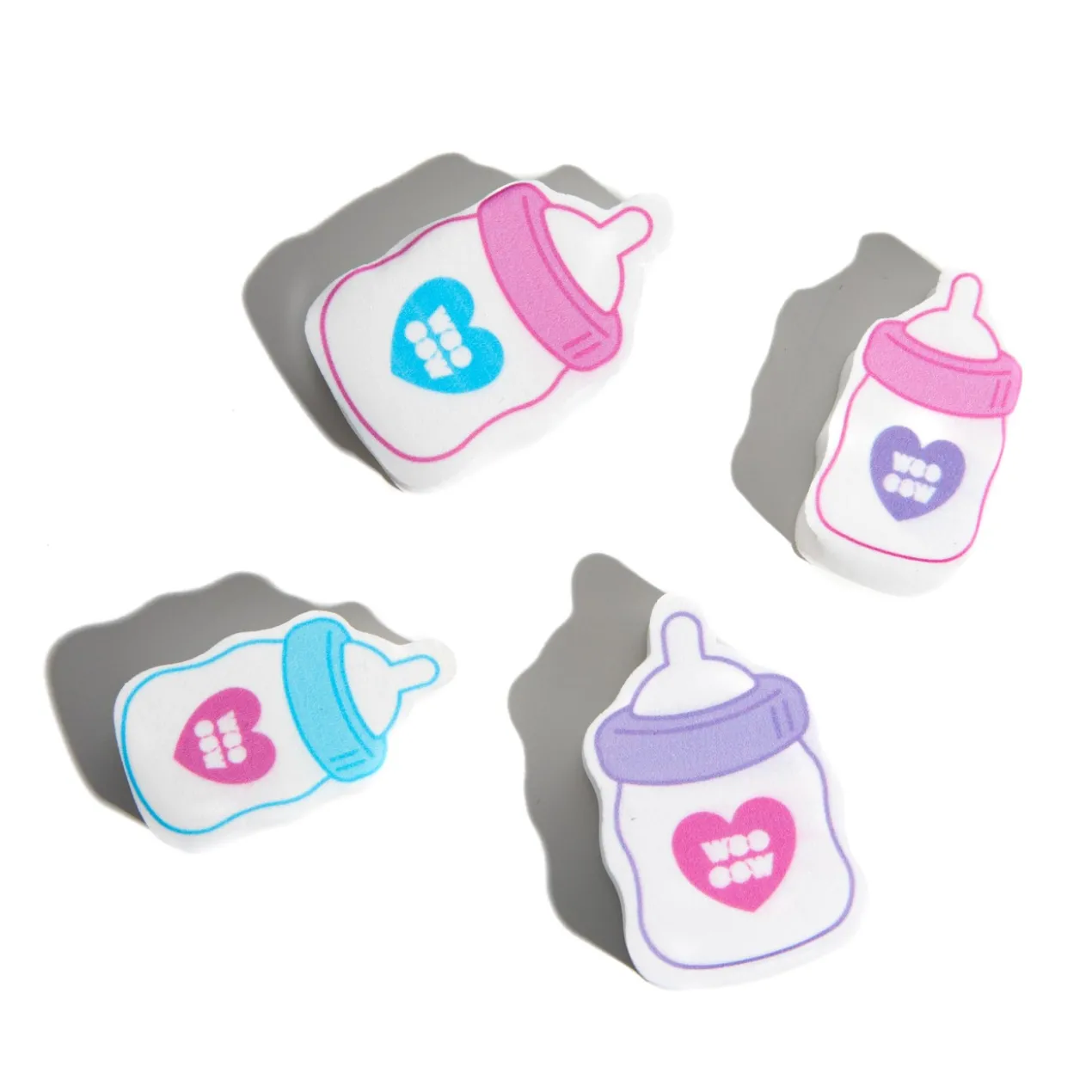 Conjunto 4 Esponjas Baby Bottle