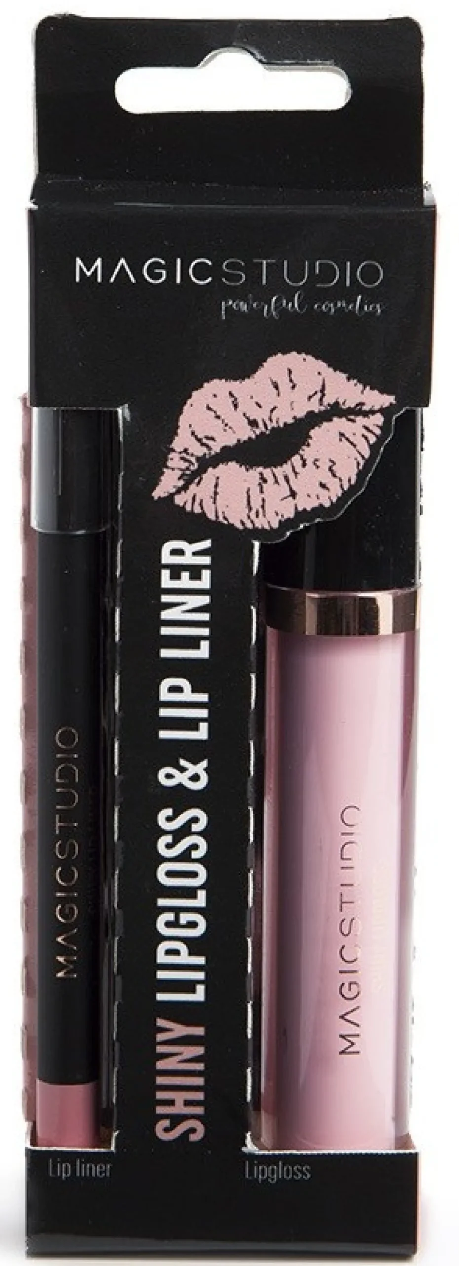 Conjunto Labial e Delineador Shiny
