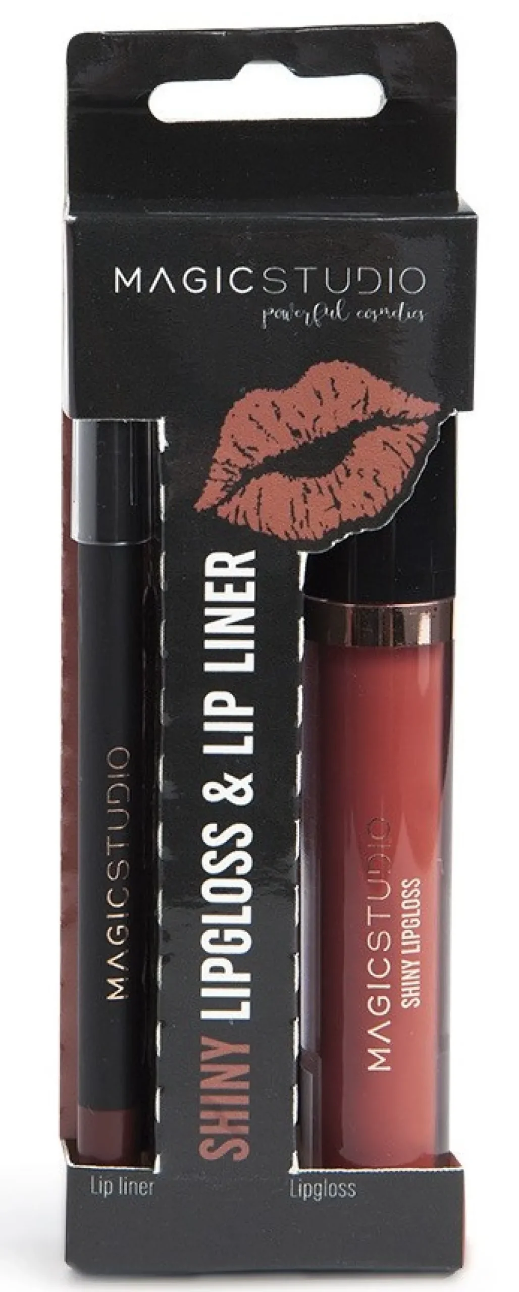 Conjunto Labial e Delineador Shiny