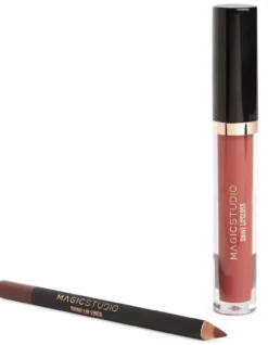 Conjunto Labial e Delineador Shiny