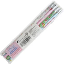 Conjunto 4 Lápis com Borracha com Mensagens