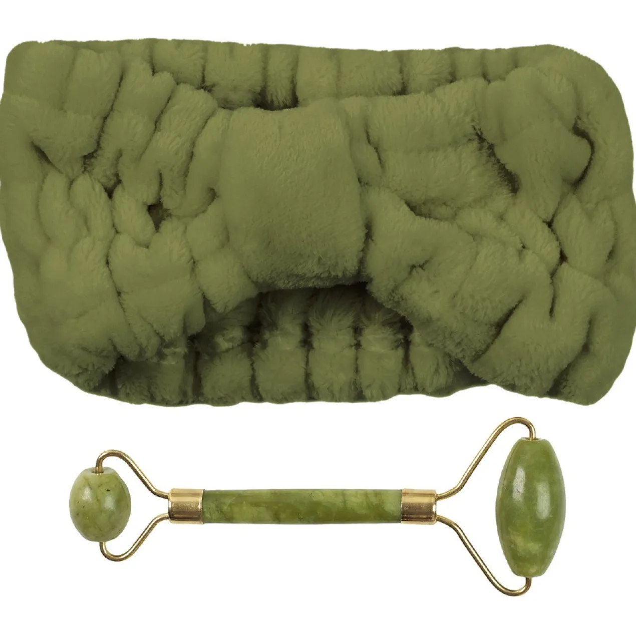 Conjunto Massajador Pedra de Jade + Fita