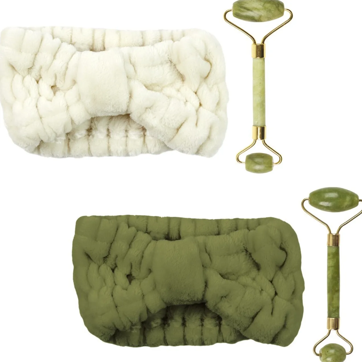 Conjunto Massajador Pedra de Jade + Fita