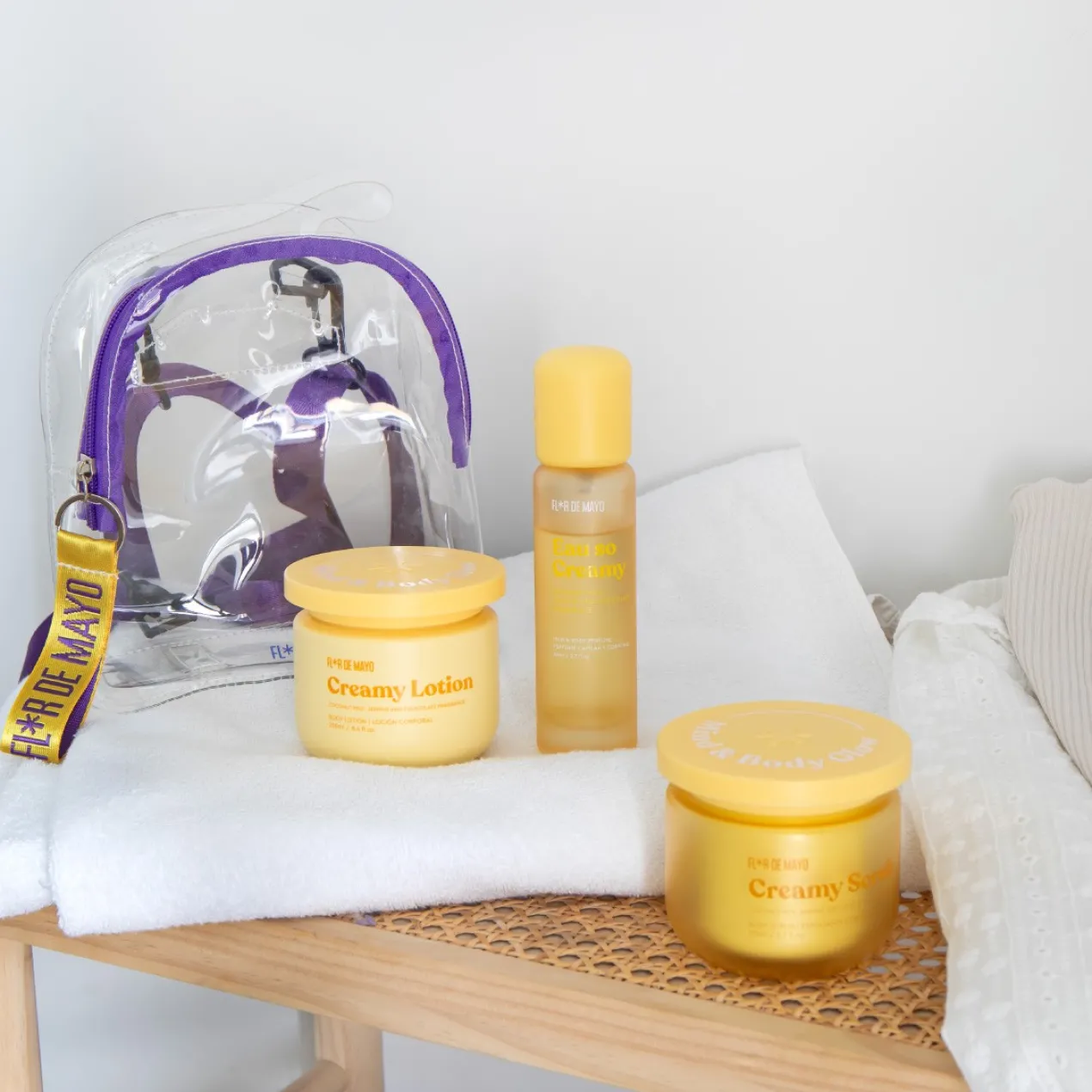 Conjunto Mochila Mind & Body Creamy