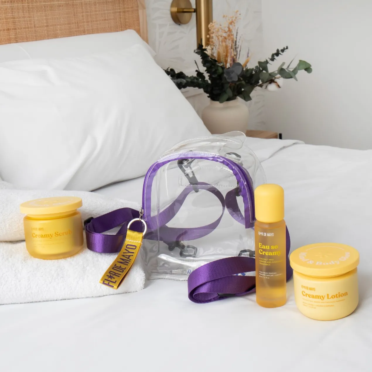 Conjunto Mochila Mind & Body Creamy